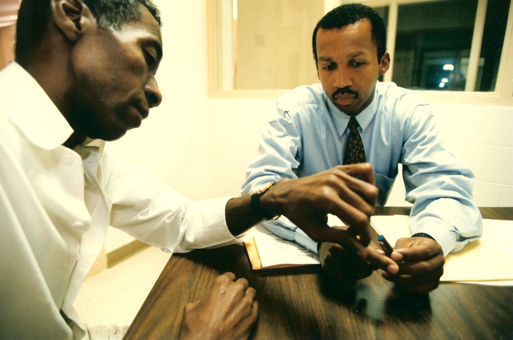 Bryan Stevenson with Jesse Morrison